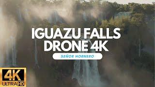 Iguazu Falls Argentina Drone 4K Long video - Video Largo Dron Cataratas de Iguazú Argentina 4K