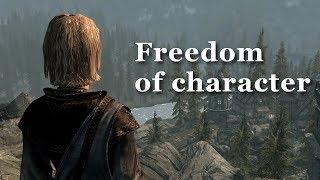 SKYRIM Freedom of Character