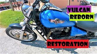 RESTORATION OF KAWASAKI VULCAN  V500 REBORN  EN500