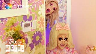 Trixie Shows Katya Around the Motel  Trixie Motel  discovery+