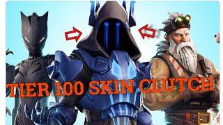 FIRST WIN AS TIER 100 SKIN IN SEASON 7 Super CLUTCH Win in Fortnite Battle Royale