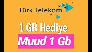 Türk Telekom -Vodafone-Turkcell  Muud Uygulamasından internet Alma %100 Çalısıyor 