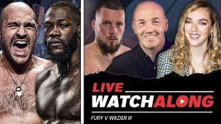 LIVE • Tyson Fury Vs Deontay Wilder III  WATCH ALONG  • T - Mobile Arena Las Vegas