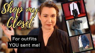 SHOP MY CLOSET  Making The Outfits YOU Sent Me