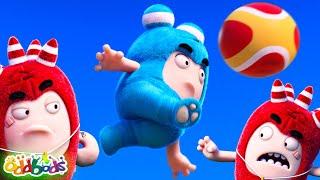 Crazy Football Glitch  Oddbods - Sports & Games Cartoons for Kids