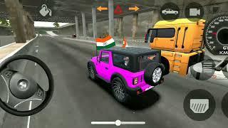 Dollar Song modified  Mahindra Thar  Indian Car Simulator 3D  Android Gameplay  Thar Stunt 