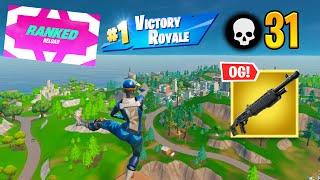 Fortnite Ranked Reload  High Kill Solo vs Squads OG Gameplay Keyboard & Mouse