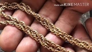 There are many new videos to make gold and platinum necklaces please subscribe របៀបធ្វើខ្សែស្វារេ