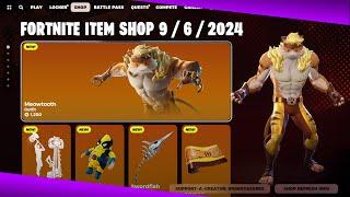 MEOWTOOTH IS HERE Fortnite item shop 962024