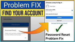 Facebook Password Reset Problem Fix  No Account Match Problem Fix  Star Technical