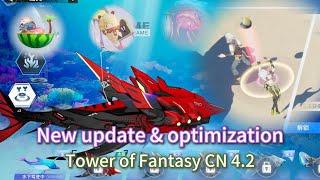 New Volleyball Gameplay New Map New update & optimization Tower of Fantasy CN 4.2 Test Server Day1