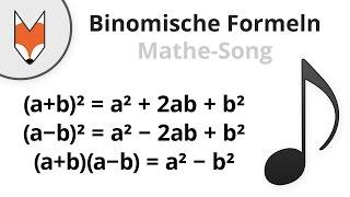 Binomische Formeln Mathe-Song