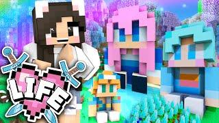 Building YouTuber Statues Minecraft X Life Ep.17