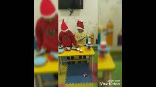 Interesting activity l kids Christmas fun l balancing activity