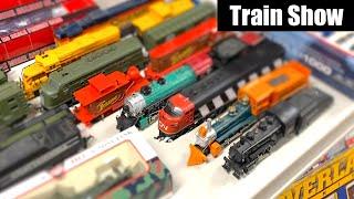 Finding Vintage HO Locomotives at a Train Show - And Much More