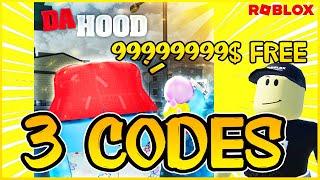 NEW CODE  3 WORKING CODES for DA HOOD  Roblox 2024  Codes for Roblox TV