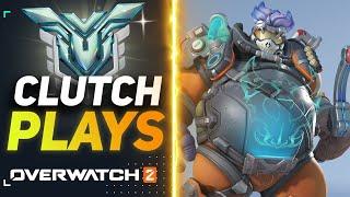 SOME INSANE CLUTCH PLAYS IN OW2  - OVERWATCH 2 MONTAGE