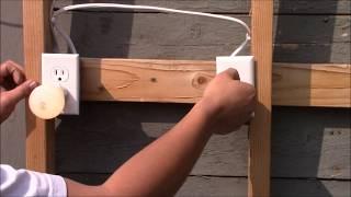 How to wire an outlet to a switch half hot receptacle
