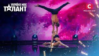 Very hot passionate acrobats do incredible stunts – Ukraine’s Got Talent 2021 – Episode 9