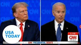 Biden Trump brush off age concerns at CNN Presidential Debate  USA TODAY