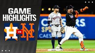 Astros vs. Mets Game Highlights 62824  MLB Highlights