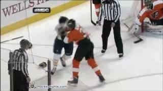 Zack Kassian vs Tom Sestito Feb 16 2012