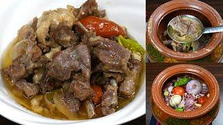 Authentic Peshawari Rosh  Namkeen Gosht Recipe  Traditional KPK and Baluchistan