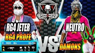 RG4 JEATER-PROFE vs NEUTRO-DAMONSNORTE QUIERE REVELARSE ANTE SUR???