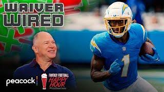 NFL Week 3 Waiver Wire Chiefs RBs Quentin Johnston more  Fantasy Football Happy Hour FULL SHOW