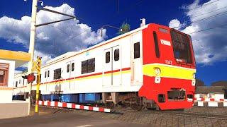 Perlintasan Kereta Api Tanjung Barat - Trainz Simulator Indonesia 2019