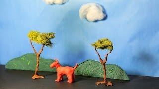 How to Create Clay Scenery  Stop Motion