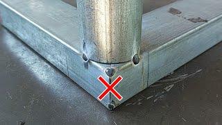 few people know. thin pipe connection tricks that welders rarely discuss  pipe cutting tricks