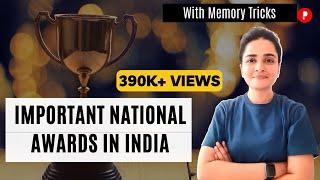 National Awards 2021-2022  Sports Literary Gallantry Padma Awards & more  Static & Current GK