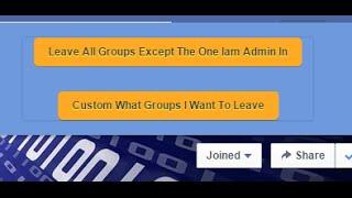 How to  leave all groups on facebook at once   2015