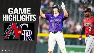 D-backs vs. Rockies Game Highlights 91724  MLB Highlights