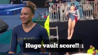 Rebeca Andrade  - HUGE 15100 CHENG Vault - Panamerican Games - Team Final 2023