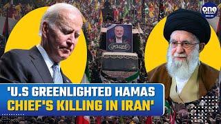 Irans Intelligence Finds Biden Involved In Ismail Haniyehs Killing In His Guesthouse Details Here