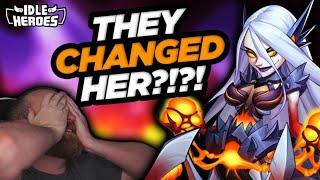 Idle Heroes - They CHANGED Bloodtide Queen Araneas Skill??