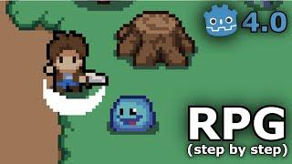 How to Create an RPG in Godot 4 step by step