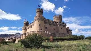 CASTILLO DE MANZANARES EL REAL - UNO DE LOS  MEJORES  CONSERVADOS DE ESPAÑA ..