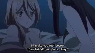 LESBIAN ANIME YUMA AND HOTARU BED SCENE