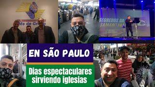 Viaje a São Paulo días espectaculares sirviendo iglesias