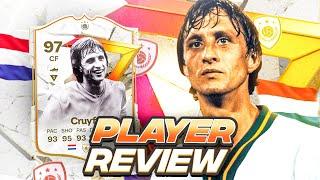 5⭐5⭐ 97 GOLAZO ICON CRUYFF PLAYER REVIEW  FC 24 Ultimate Team