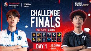  EN AP Free Fire  Snapdragon Mobile Challenge Finals  Season 3 Day 1