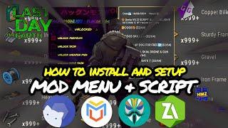 THE LEGENDARY TUTORIAL V2  INSTALL AND SETUP MOD MENU & SCRIPT  LAST DAY ON EARTH SURVIVAL