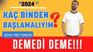 Tercih Yaparken Kaç Bin Sıralamadan Başlamalıyım?  YKS Tercih