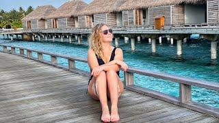 Velassaru Maldives room tour water bungalow with pool #velassarumaldives