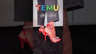 TEMU Heels  Shoes Try On Haul  Review #temu #temucode #temuhaul