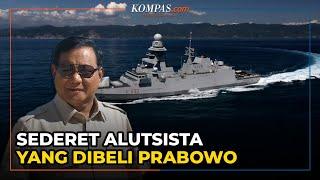 Ini Sederet Alutsista yang Dibeli Prabowo Selama Menjabat Menhan