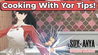 SPY x FAMILY Game Cooking With Yor Minigame Tips Chimera  SPY x ANYA Operation Memories